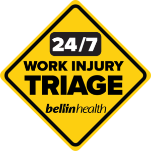 24/7 Work Injury Triage. Occupational Health.